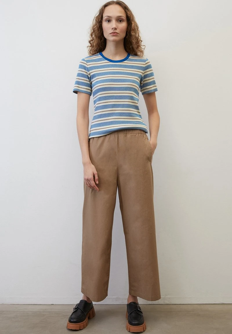 Marc O'Polo RINGEL SLIM - T-Shirt Print - Multi Chalky Sand 5 Marc O'Polo RINGEL SLIM - T-Shirt Print - Multi Chalky Sand – Bild 5