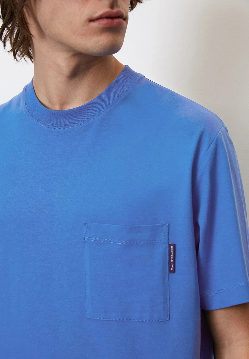 Marc O'Polo DENIM RUNDHALS - T-Shirt Basic - Mediterranean Blue 5 Marc O'Polo DENIM RUNDHALS - T-Shirt Basic - Mediterranean Blue – Bild 5