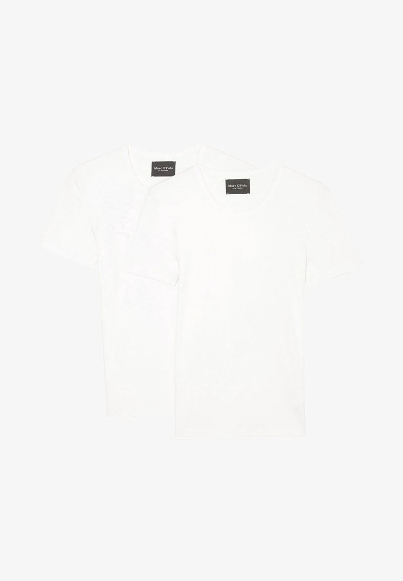 Marc O'Polo 2ER PACK ICONIC ORGANI - Unterhemd/-shirt - Weiß 4 Marc O'Polo 2ER PACK ICONIC ORGANI - Unterhemd/-shirt - Weiß – Bild 4