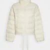 Marc O'Polo JACKET STAND UP COLLAR DRAWSTRING HEM - Winterjacke - Chalky Sand