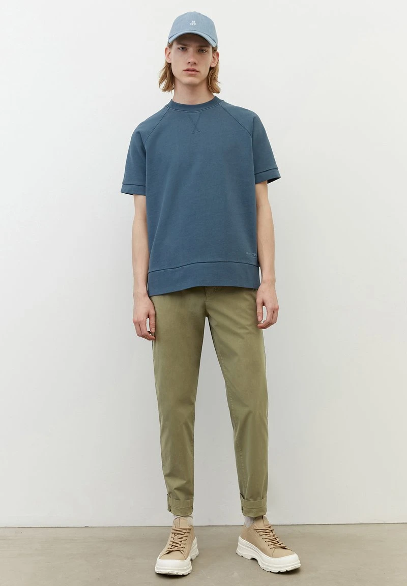 Marc O'Polo OSBY FLAPS - Stoffhose - Olive 1 Marc O'Polo OSBY FLAPS - Stoffhose - Olive