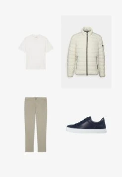 Marc O'Polo RUNDHALS - T-Shirt Basic - White Cotton -Mode Familie query